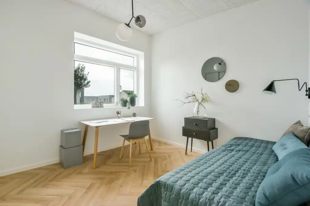 Værelse i udstillingshus